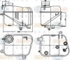 MERCE 1405000449 Expansion Tank, coolant